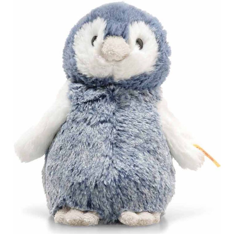 Foto van Steiff knuffel soft cuddly friends pinguin paule, blauw/wit