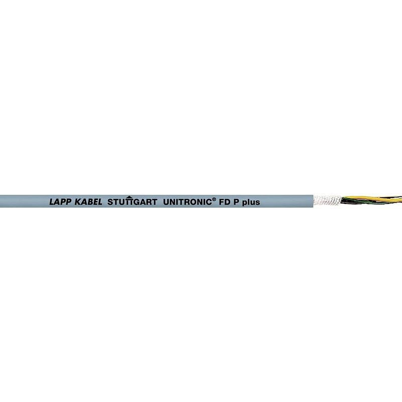 Foto van Lapp 28672-500 geleiderkettingkabel unitronic® fd p plus 10 x 0.34 mm² grijs 500 m