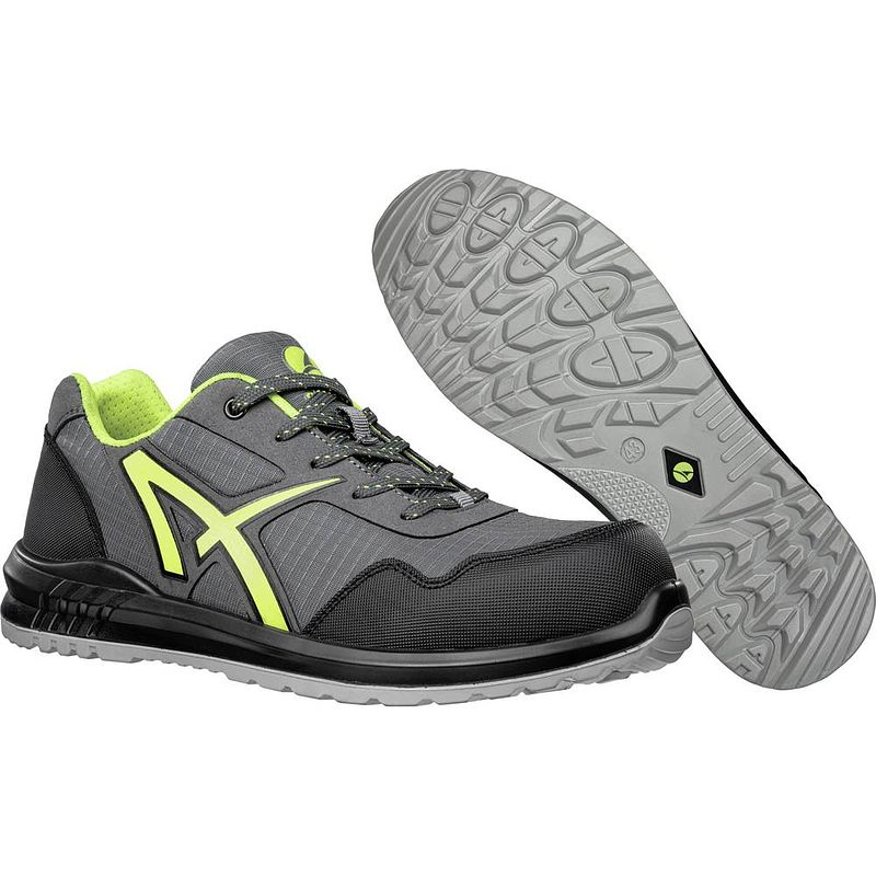 Foto van Albatros drifter green low s1p src 648730809000047 lage veiligheidsschoenen zwart, grijs, groen 1 paar