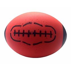 Foto van Foam rugby bal rood 24 cm