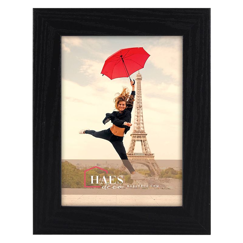 Foto van Haes deco - houten fotolijst paris zwart 13x18 - sp001131