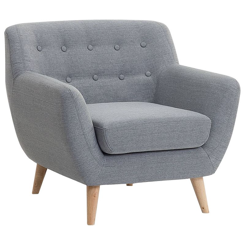 Foto van Beliani motala fauteuil polyester 83 x 78 cm