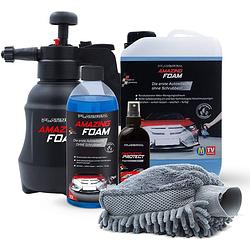 Foto van Platinum amazing foam set, effectief reinigingsschuim, snow foam kit, auto reiniging, car wash, velgenreiniger