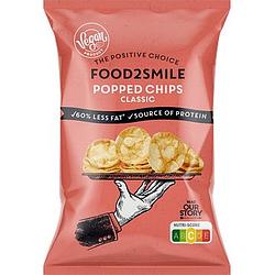 Foto van Food2smile popped chips classic 90g bij jumbo