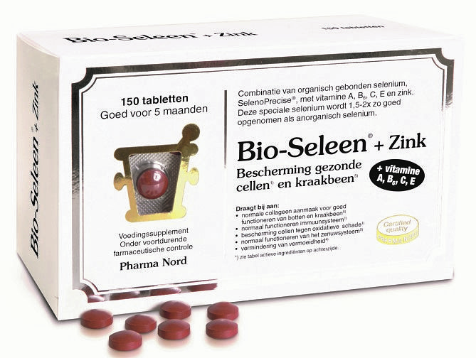 Foto van Pharma nord bio-seleen + zink tabletten