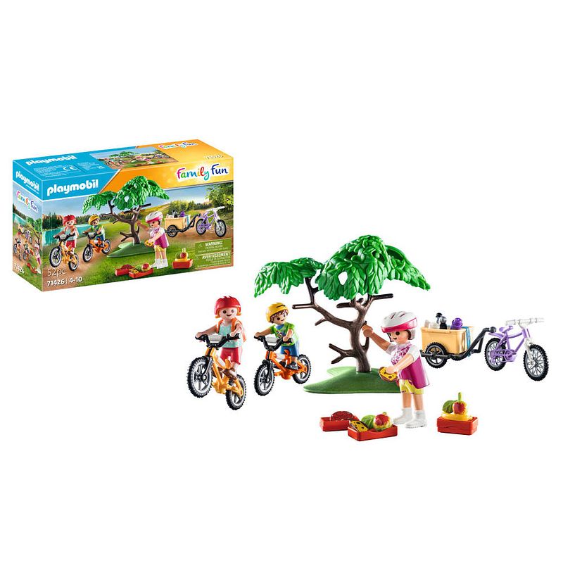 Foto van Playmobil family fun mountainbike tour 71426