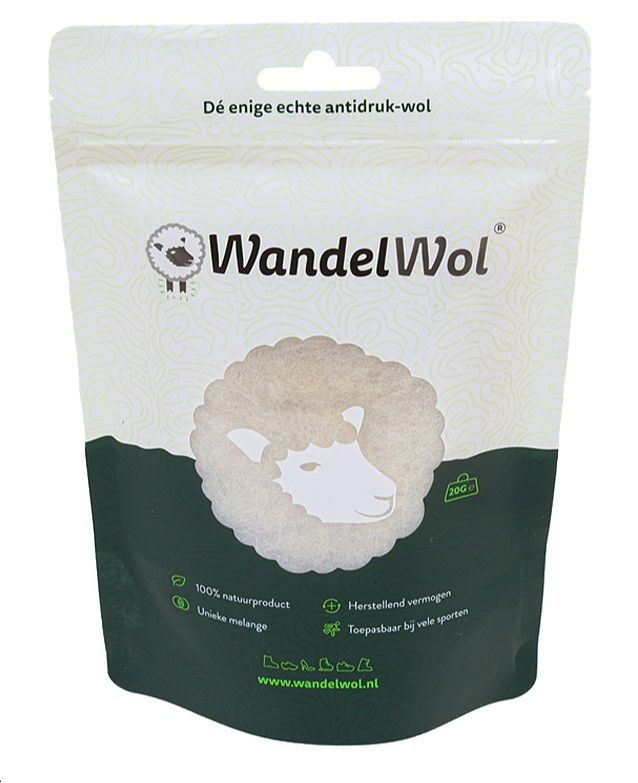 Foto van Wandelwol antidruk-wol