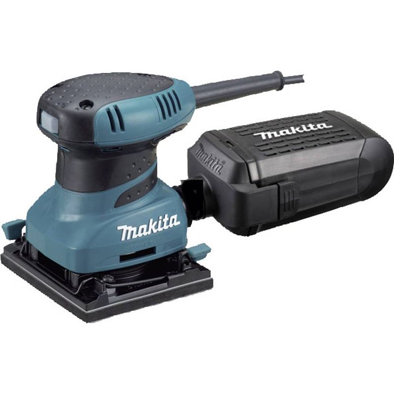 Foto van Makita makita bo4566j vlakschuurmachine incl. koffer 200 w 100 x 164 mm