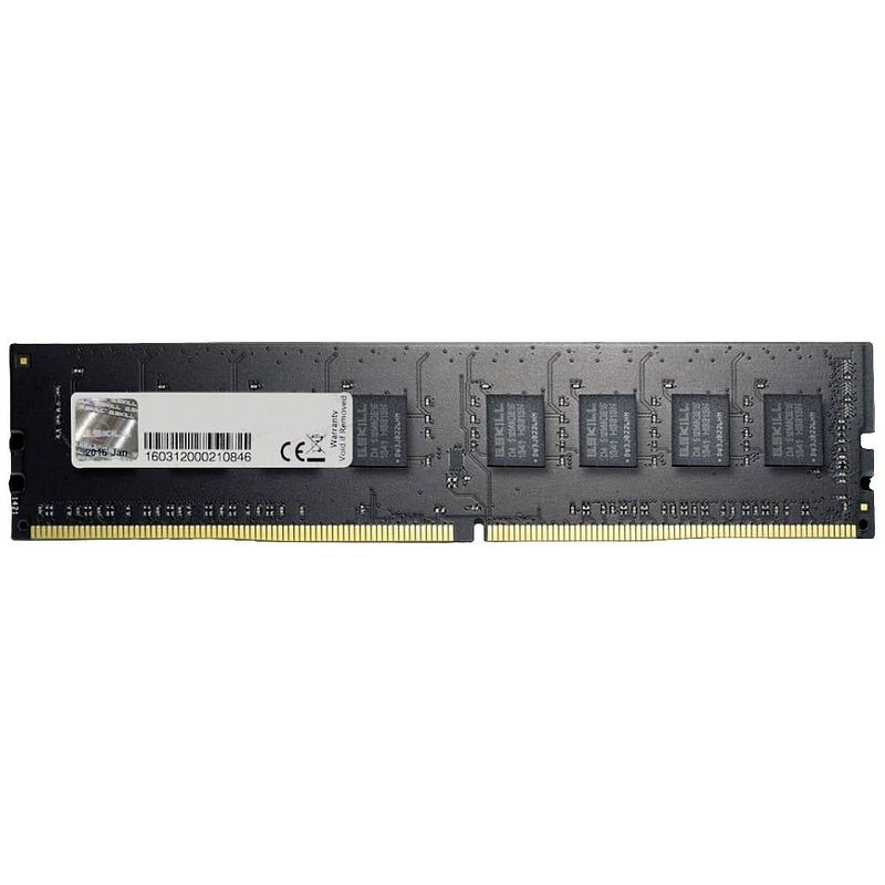 Foto van G.skill f4-2400c17s-4gnt werkgeheugen voor desktop ddr4 4 gb 1 x 4 gb 2400 mhz f4-2400c17s-4gnt