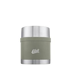 Foto van Esbit sculptor thermos voedselcontainer - 500 ml - rvs - steen grijs