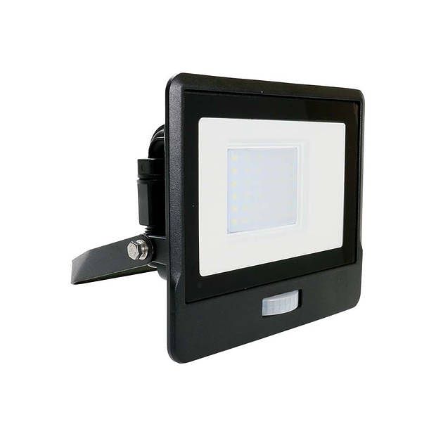 Foto van V-tac vt-138s led schijnwerper met sensor - 30 w - 2340 lm - 3000k -