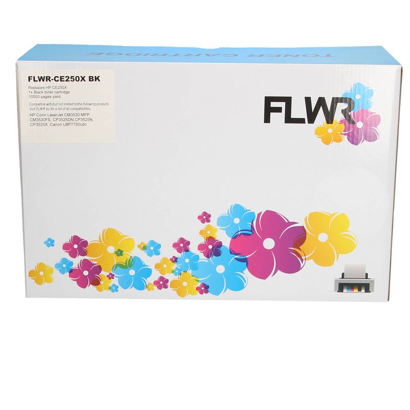 Foto van Flwr hp 504x zwart toner