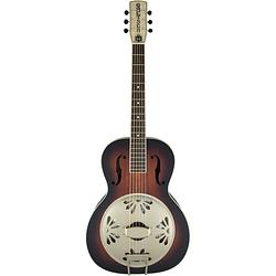 Foto van Gretsch g9241 alligator biscuit round-neck elektrisch-akoestische resonatorgitaar