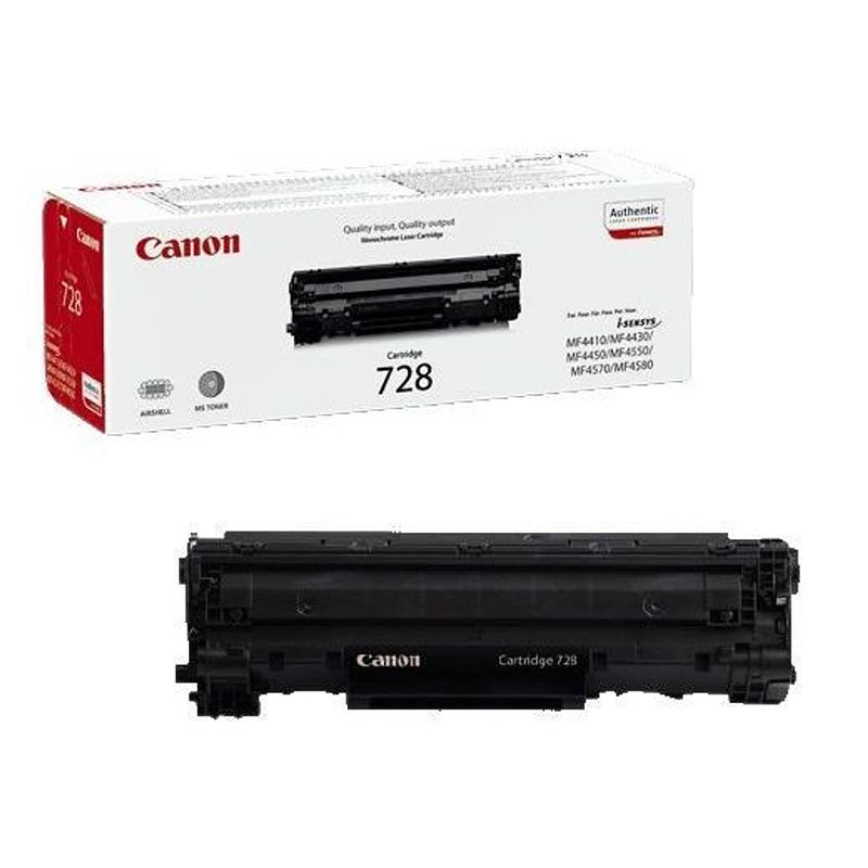 Foto van Canon tonercartridge zwart 728 - 2100 pagina's - 3500b002