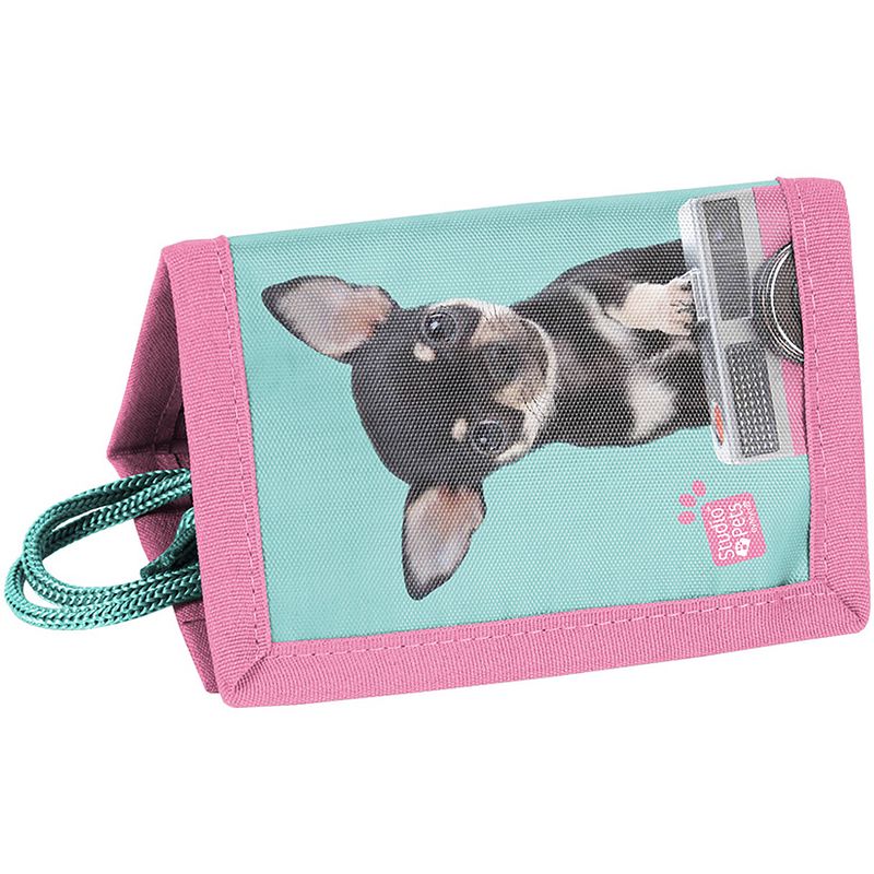 Foto van Studio pets chihuahua camera - portemonnee - 12 x 8,5 cm - multi