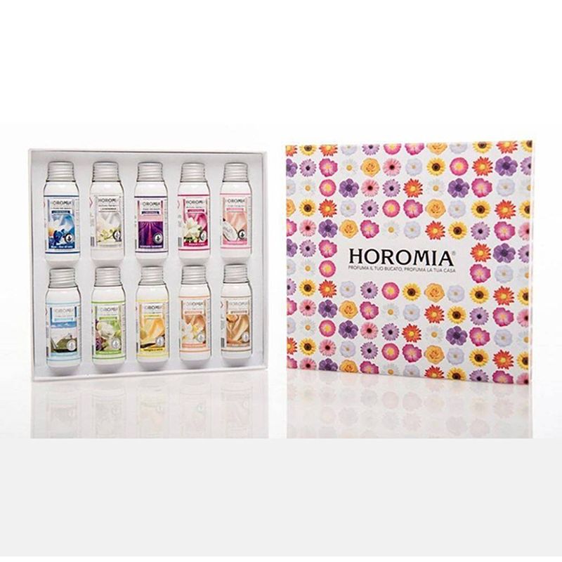 Foto van Cadeaupakket 10x50ml wasparfum - horomia