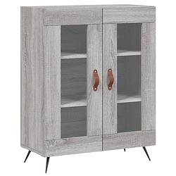 Foto van Infiori dressoir 69,5x34x90 cm bewerkt hout grijs sonoma eikenkleurig