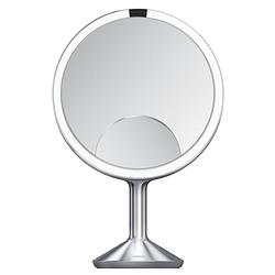 Foto van Simplehuman - spiegel met sensor, trio max, 1x-5x-10x vergroting, zilver - simplehuman