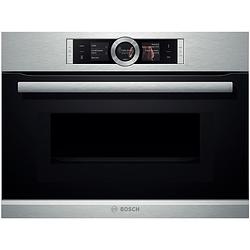 Foto van Bosch cmg636ns2 exclusiv inbouw ovens met magnetron zilver