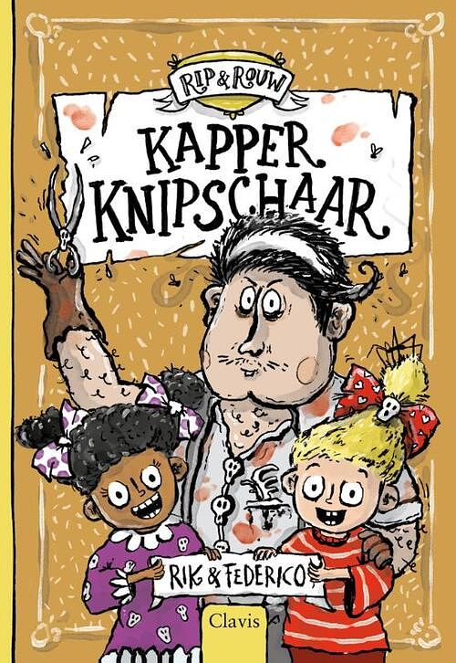 Foto van Kapper knipschaar - rik peters - hardcover (9789044847253)