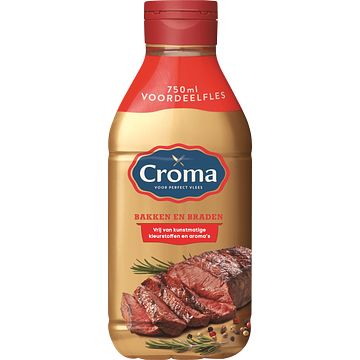 Foto van Croma bakken en braden vloeibare bakboter voordeelfles 750ml bij jumbo