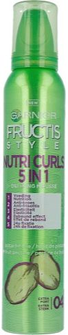 Foto van Garnier fructis style nutri curls 5-in-1 defining mousse