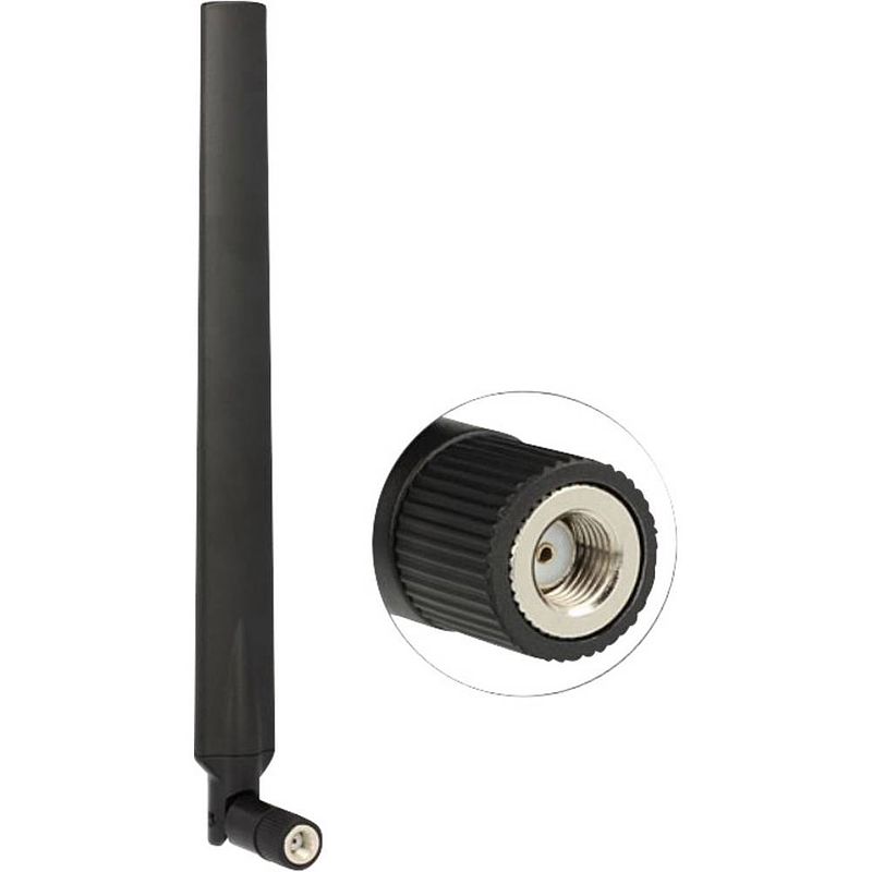 Foto van Delock 88899 wifi-staafantenne 7 db 2.4 ghz, 5 ghz