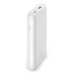 Foto van Belkin boost charge powerbank 20.000 mah power delivery 3.0 powerbank wit