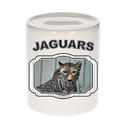 Foto van Dieren jaguar spaarpot - jaguars/ jaguars spaarpotten kinderen 9 cm - spaarpotten