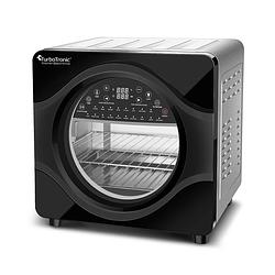 Foto van Turbotronic af8 airfryer - heteluchtfriteuse oven - 21 liter - zwart