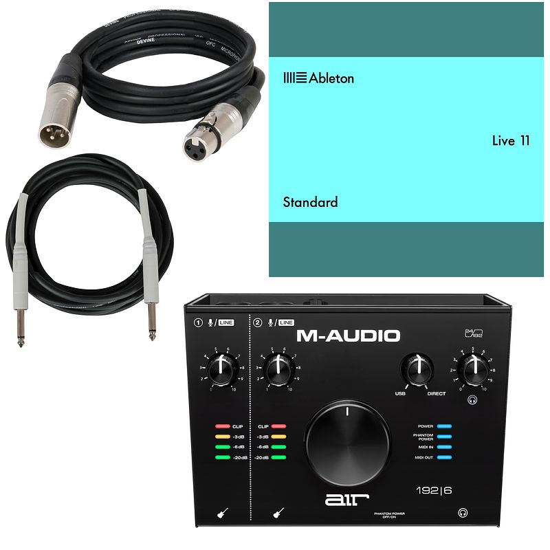 Foto van M-audio air 192|6 studiobundel met ableton live 11 upgr van lite