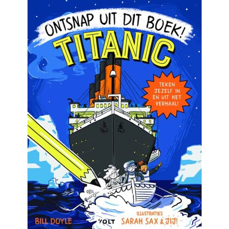 Foto van Ontsnap uit dit boek - titanic