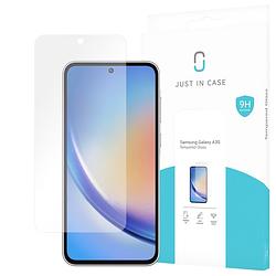 Foto van Just in case tempered glass voor samsung a35 smartphone screenprotector