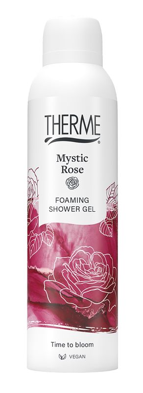 Foto van Therme mystic rose foaming shower gel