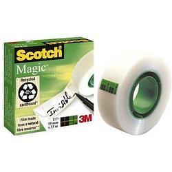 Foto van Plakband 19mmx33m scotch magic-tape 810 - per rol