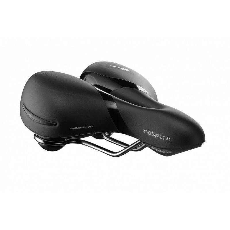 Foto van Selle royal zadel respiro relaxed 256 x 227 mm unisex zwart