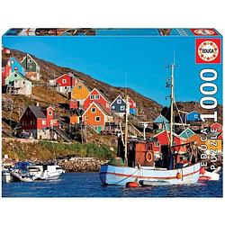 Foto van Educa puzzle 1000 nordic houses