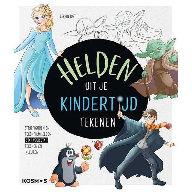 Foto van Helden uit je kindertijd tekenen