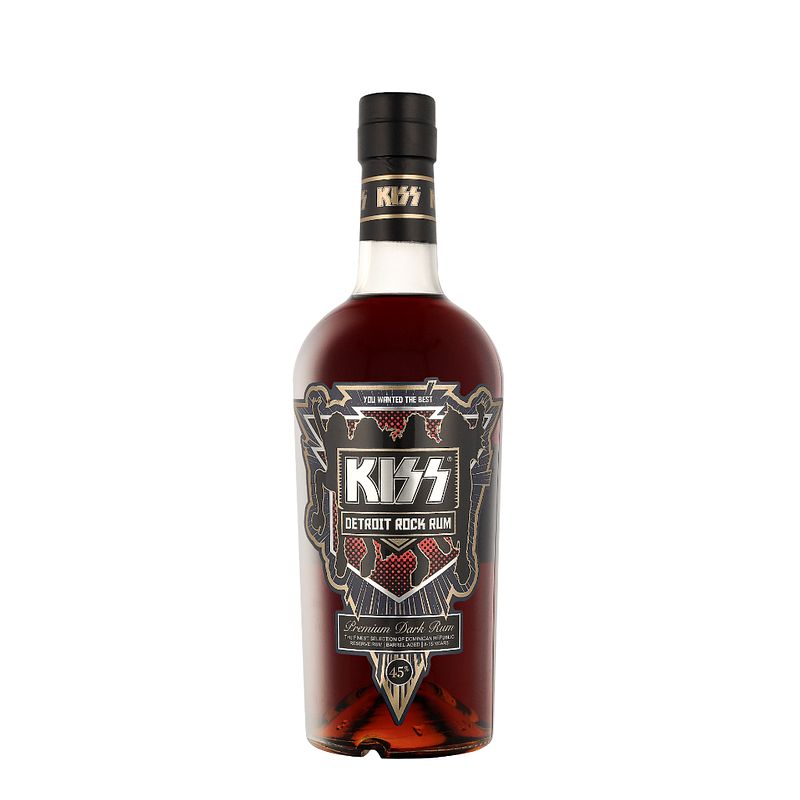 Foto van Kiss detroit rock rum 70cl