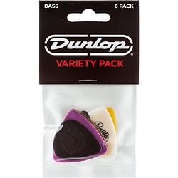 Foto van Dunlop pvp117 variety pack bass plectrumset (6 stuks)