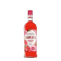Foto van Soplica limited valentijnseditie 'sframboom & roos's 0.5 liter wodka