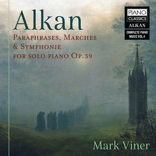 Foto van Alkan: paraphrases, marches & symphonie for solo piano op.39 - cd (5029365102070)