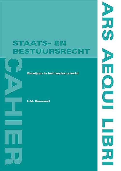 Foto van Bestuursrechtelijk bewijsrecht - rens koenraad - paperback (9789493199989)