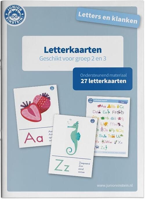 Foto van Letterkaarten - paperback (9789492265913)