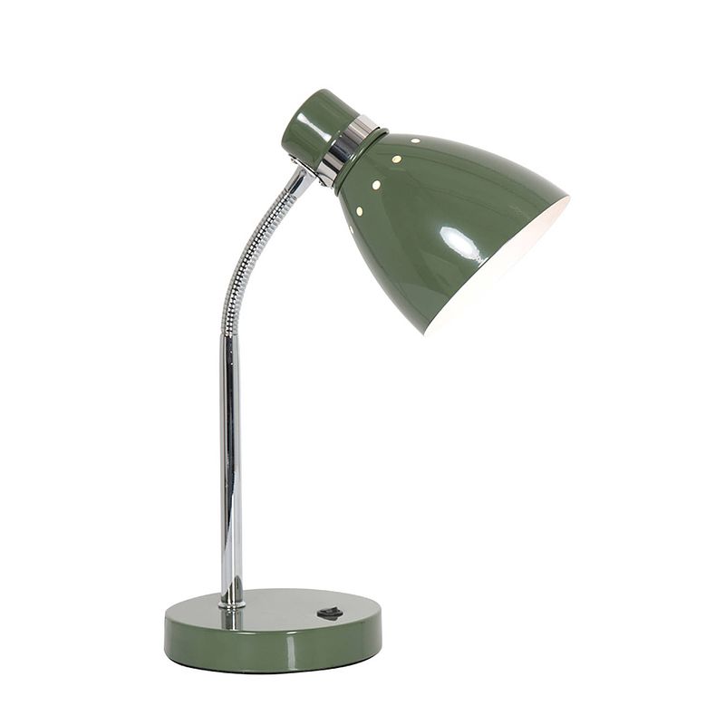 Foto van Steinhauer spring tafellamp - ø 13 cm - draai- en/of kantelbaar - e27 (grote fitting) - groen