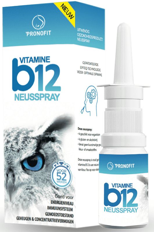 Foto van Pronofit vitamine b12 neusspray