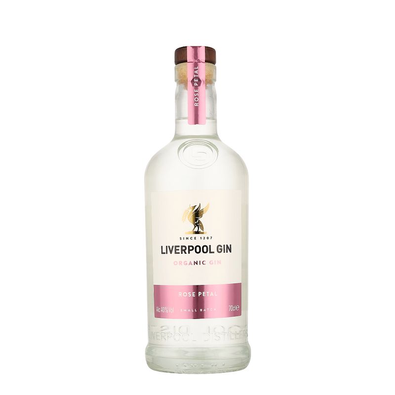 Foto van Liverpool gin rose petal 70cl