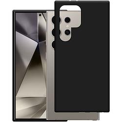 Foto van Just in case soft tpu case voor samsung s24 ultra telefoonhoesje zwart