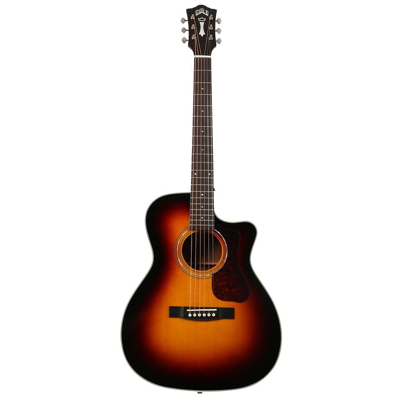 Foto van Guild om-140ce sunburst westerly elektrisch-akoestische western