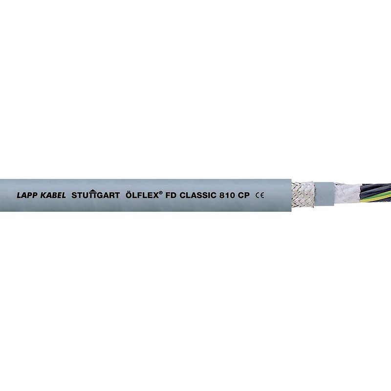 Foto van Lapp 26427-1000 geleiderkettingkabel ölflex® classic fd 810 cp 25 g 0.75 mm² grijs 1000 m